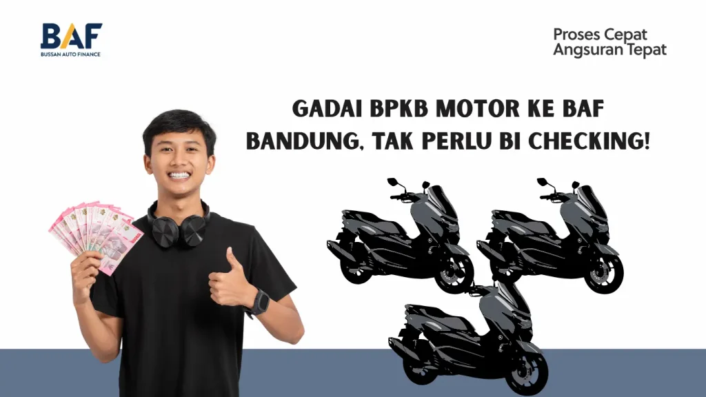 gadai bpkb motor tanpa bi checking