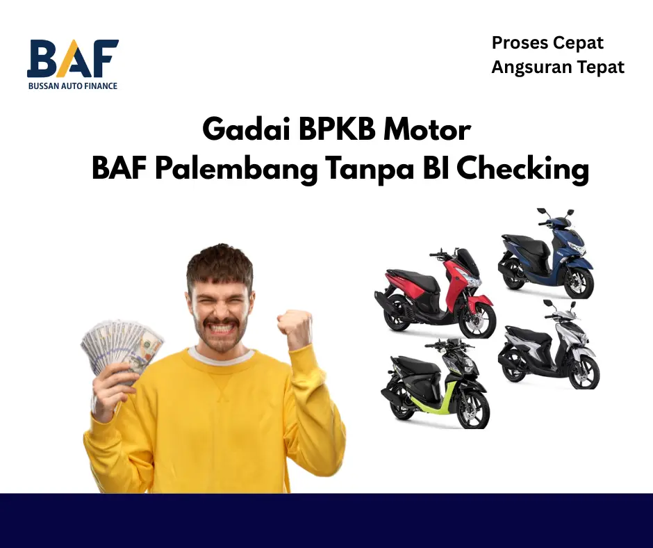 Gadai BPKB Motor BAF Palembang
