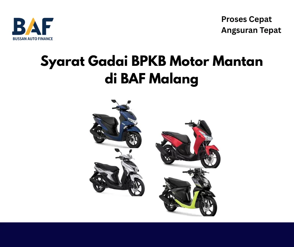 gadai bpkb motor nama mantan baf malang