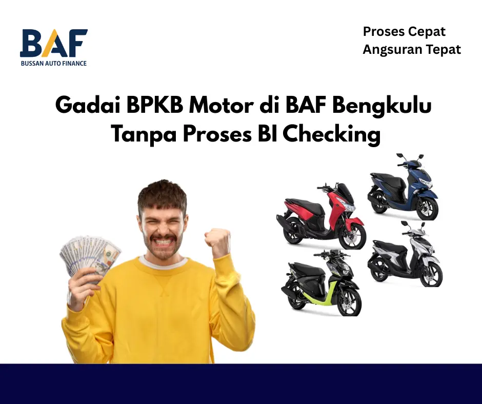 gadai bpkb motor tanpa bi checking baf bengkulu