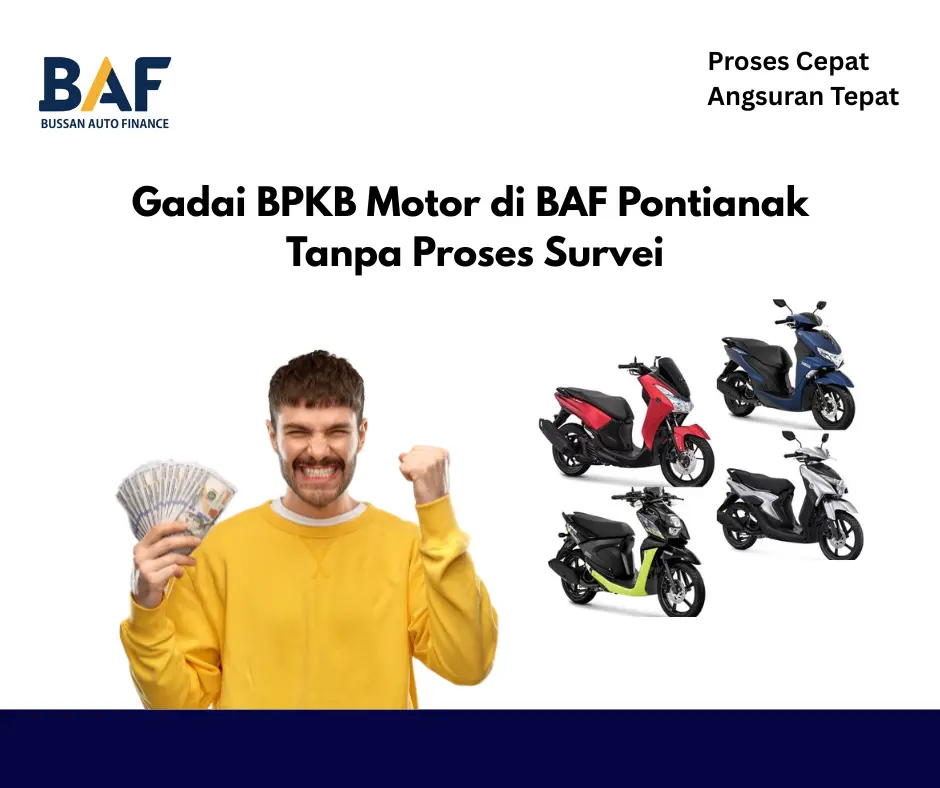 gadai bpkb motor baf pontianak