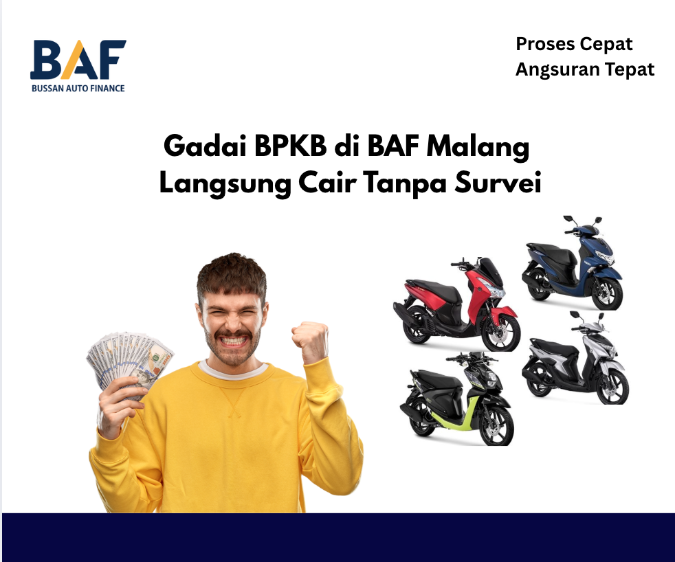 gadai bpkb motor baf malang
